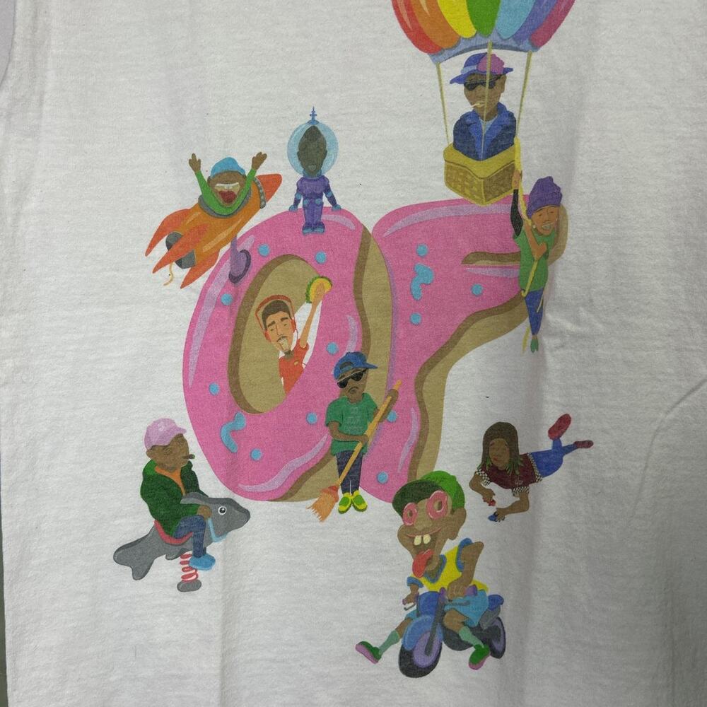 Odd Future Animated Caricature 2015 Members Tyler The Creator Small Tee - Picture 2 of 5